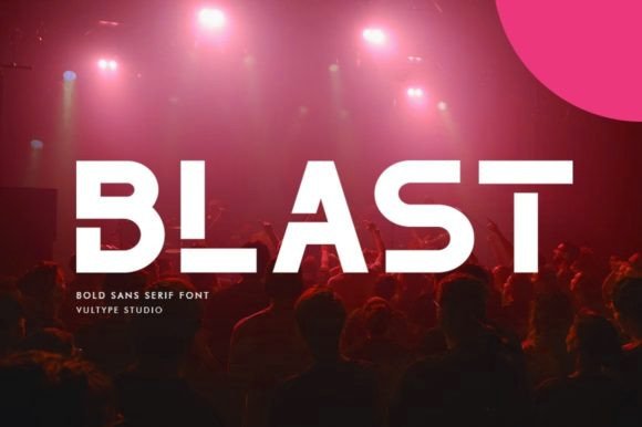 The Blast Font - Featured Image