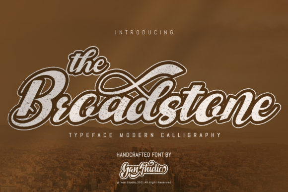 The Broadstone Font - Featured Image