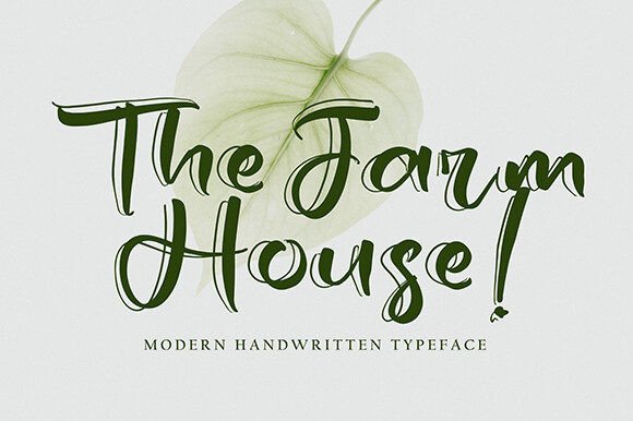 The Farm House Font - Featured Image