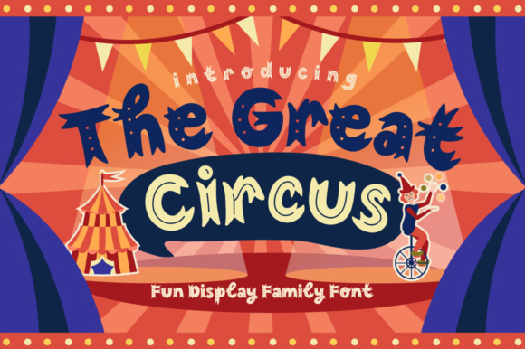 The Great Circus Font - Featured Image
