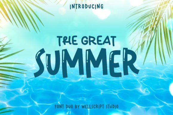 The Great Summer Duo Font - Featured Image