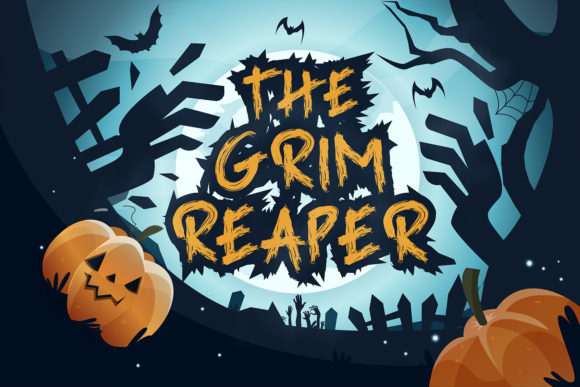 The Grim Reaper Font - Featured Image