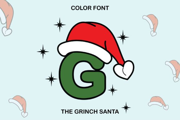 The Grinch Santa Font - Featured Image