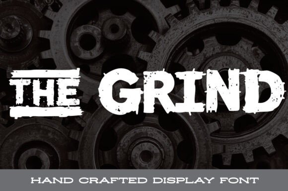 The Grind Font - Featured Image