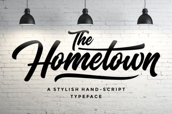 The Hometown Font - Featured Image