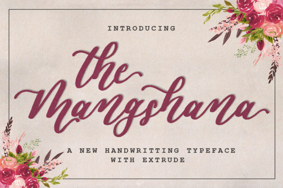 The Mangshana Font - Featured Image