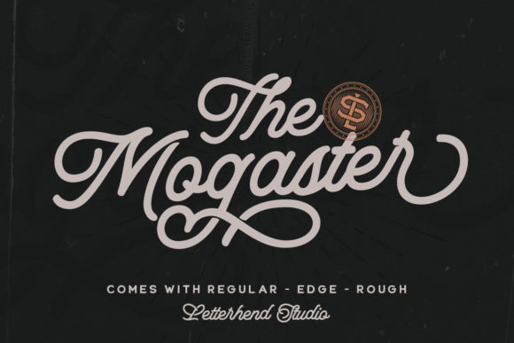 The Mogaster Font - Featured Image