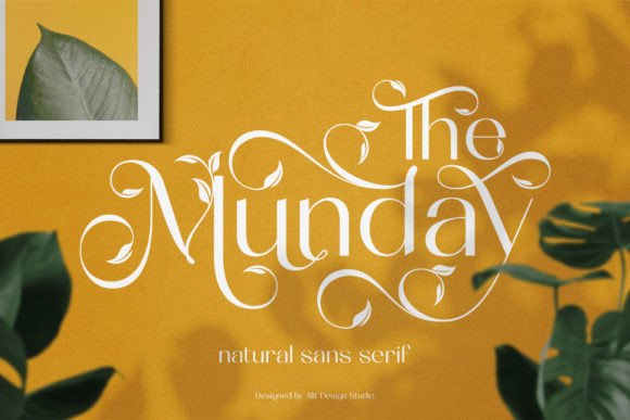 The Munday Font - Featured Image