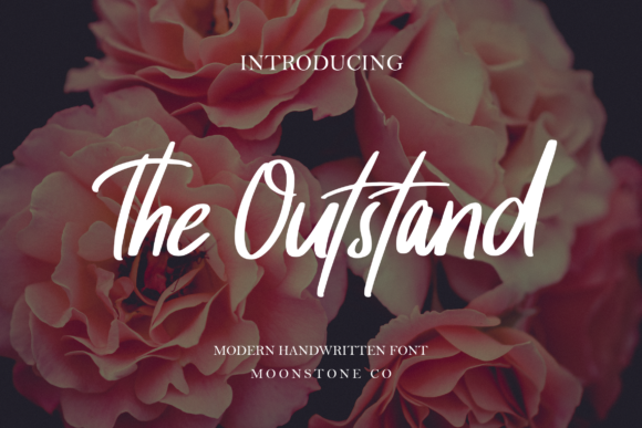 The Outstand Font - Featured Image