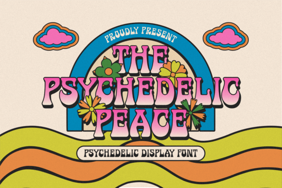 The Psychedelic Peace Font - Featured Image