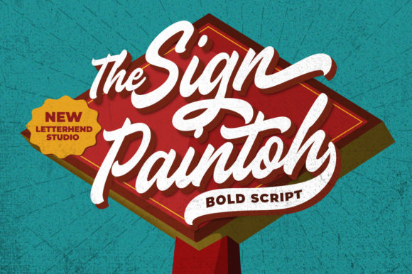 The Sign Paintoh Font - Featured Image