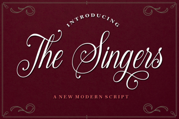The Singers Font - Featured Image