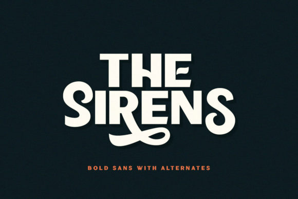 The Sirens Font - Featured Image