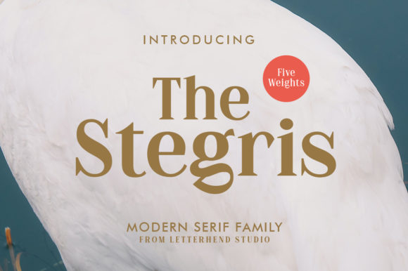 The Stegris Font - Featured Image