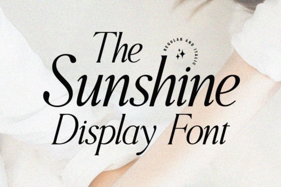 The Sunshine Display Font - Featured Image