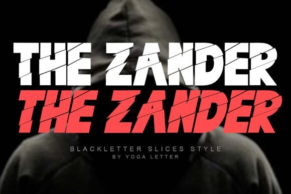 The Zander Font - Featured Image