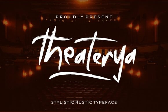 Theaterya Font - Featured Image