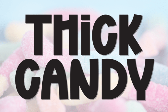 Thick Candy Font - Featured Image