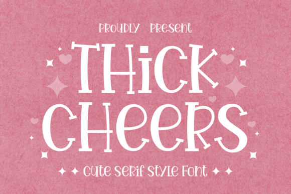 Thick Cheers Font - Featured Image