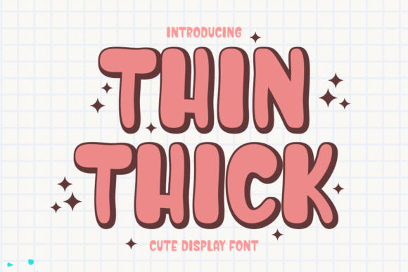Thin Thick Font - Featured Image
