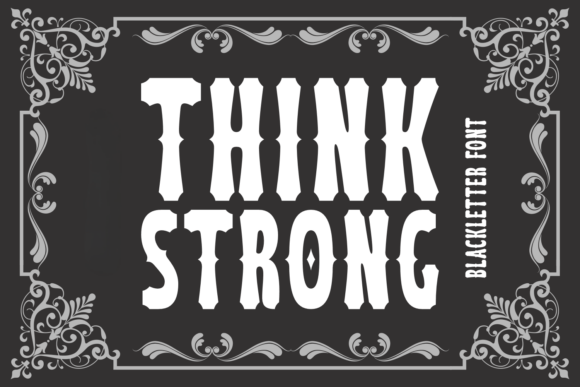 Think Strong Font - Featured Image