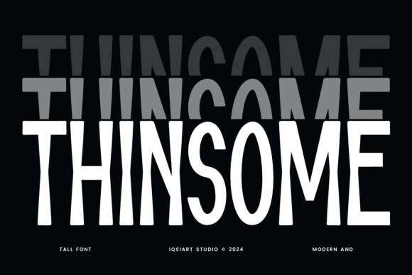 Thinsome Font - Featured Image