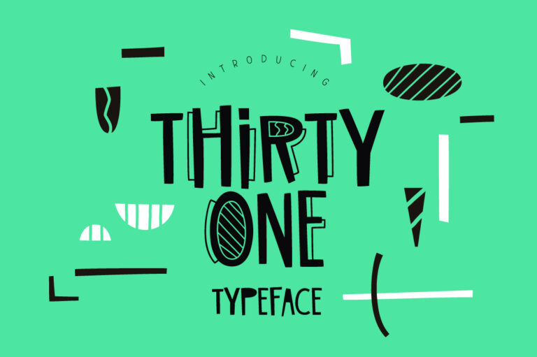 Thirty One Font - Featured Image