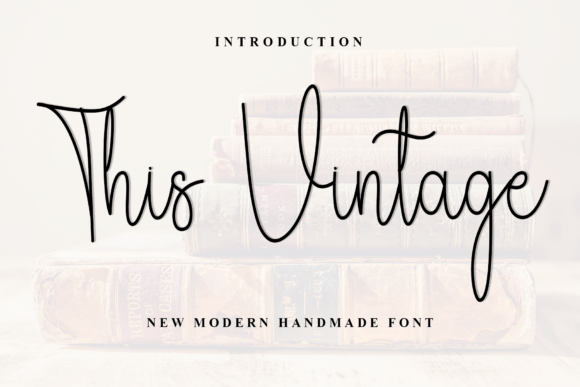 This Vintage Font - Featured Image
