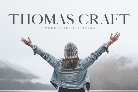 Thomas Craft Font - Featured Image