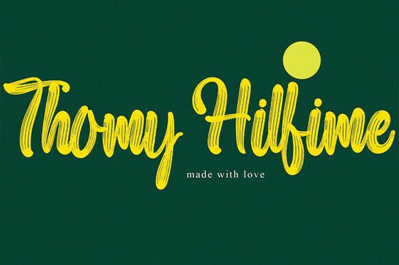 Thomy Hilfime Font - Featured Image