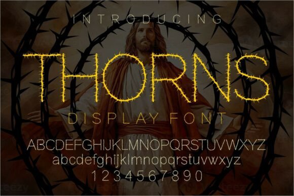 Thorns Font - Featured Image