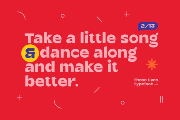 Those Eyes Font - Featured Image