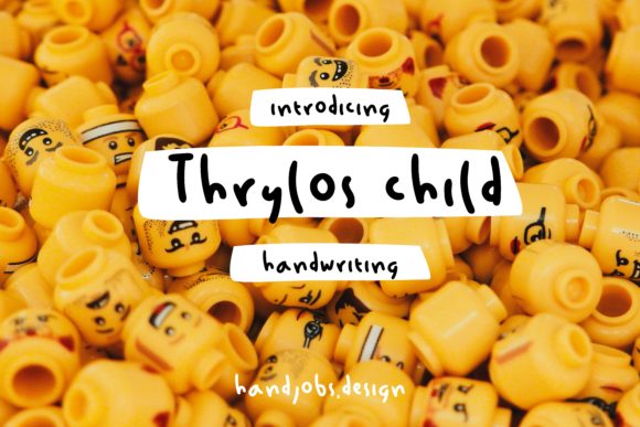 Thrylos Child Font - Featured Image