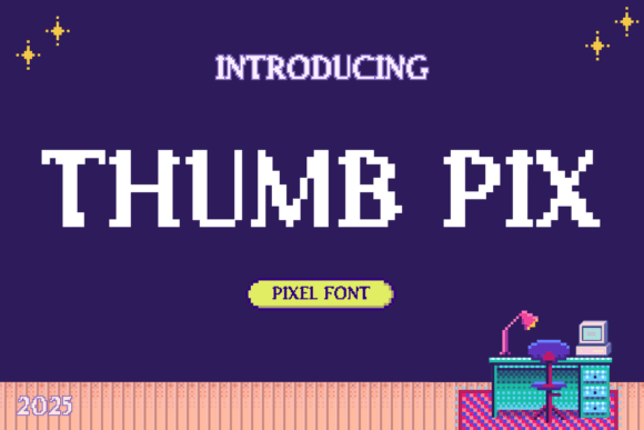 Thumb Pix Font - Featured Image