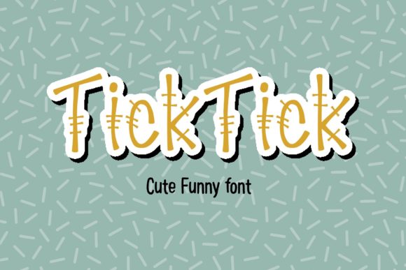 Tick Tick Font - Featured Image