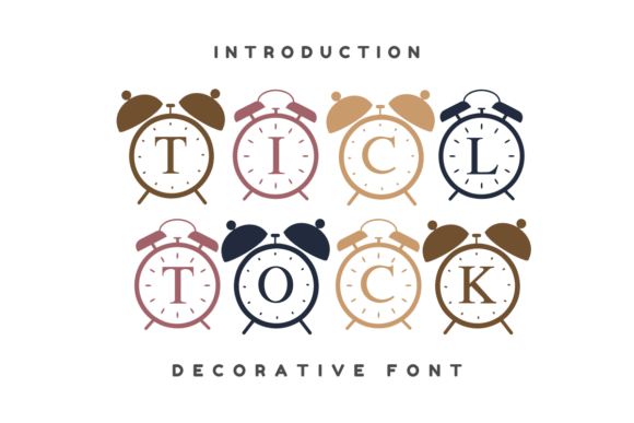 Tick Tock Font - Featured Image