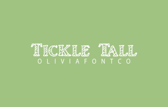 Tickle Tall Font - Featured Image