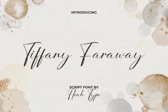 Tiffany Faraway Font - Featured Image