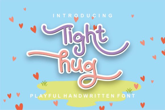 Tight Hug Font - Featured Image