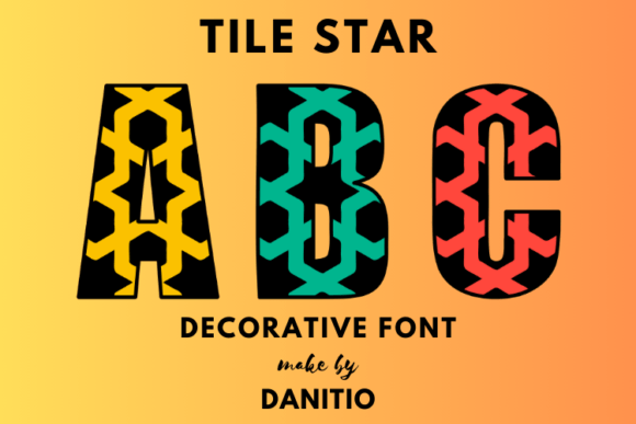 Tile Star Font - Featured Image