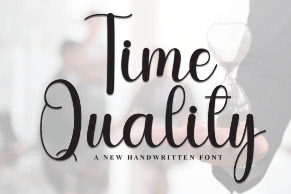 Time Quality Font - Featured Image