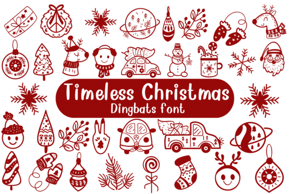 Timeless Christmas Font - Featured Image