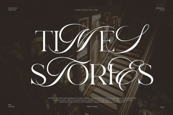 Times Stories Font - Featured Image