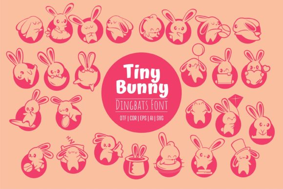 Tiny Bunny Font - Featured Image
