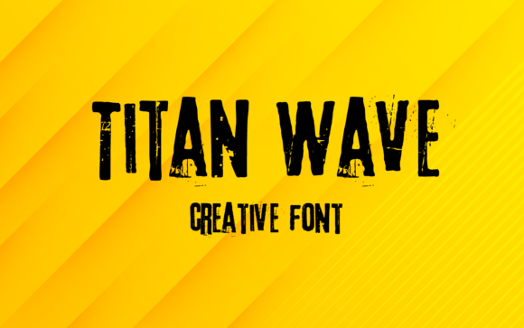 Titan Wave Font - Featured Image