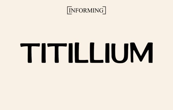 Titillium Web Font - Featured Image