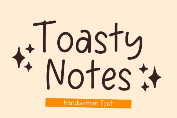 Toasty Notes Font - Featured Image