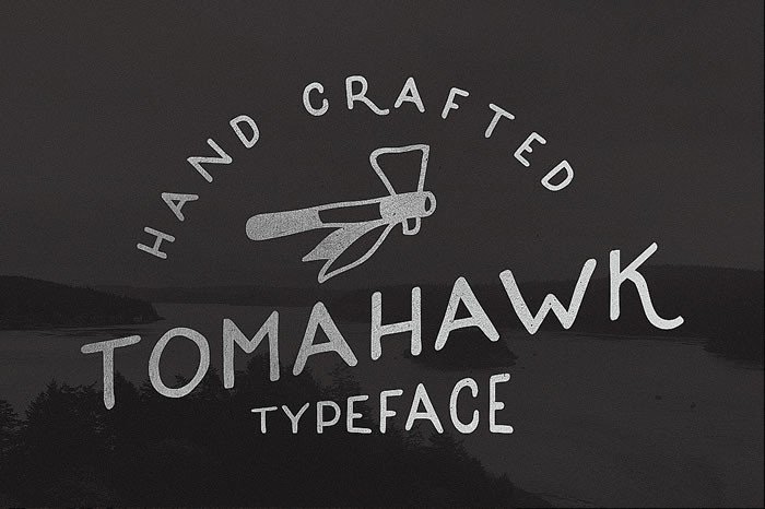 Tomahawk Font - Featured Image