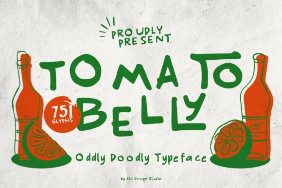 Tomato Belly Font - Featured Image