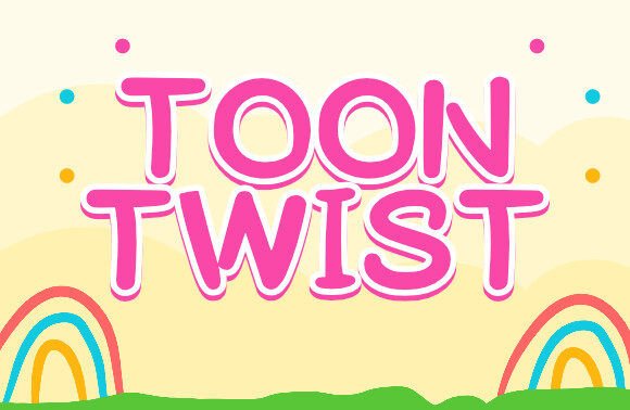 Toontwist Font - Featured Image